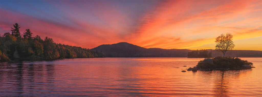 Long Lake Sunset Long Lake sunset at Long Lake, New York photo by Todd Marsh Photography